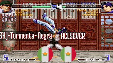 @kf2k2pls: [TSK]-Tormenta~Negra (MX) vs ACLSEVER (MX) [KOF 2002 Plus kf2k2 Fightcade] Jan 3