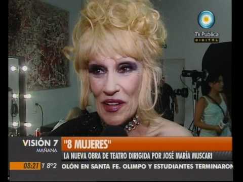 Visin Siete: "8 Mujeres" en versin Muscari