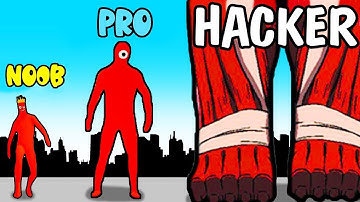 NOOB vs PRO vs HACKER in Giant Wanted