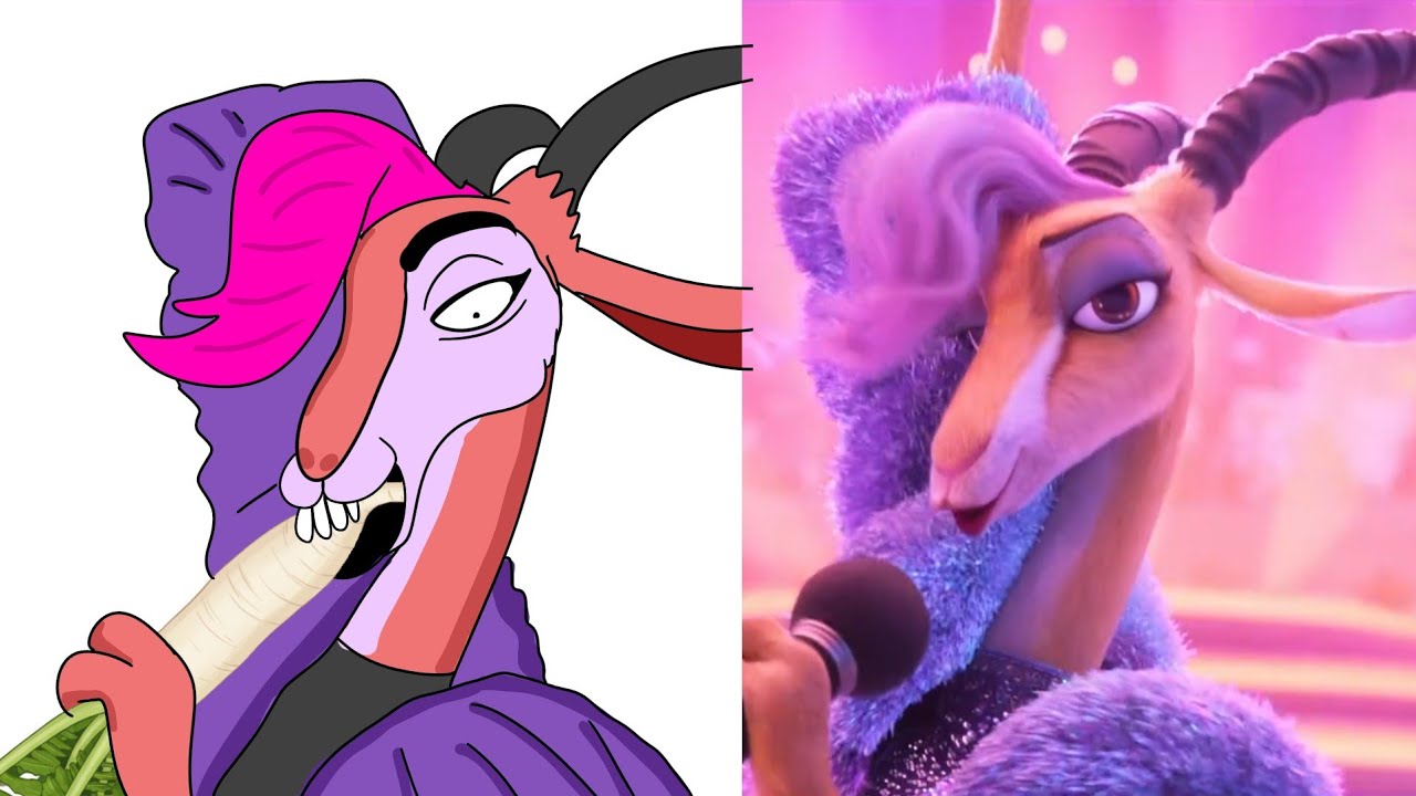 Shakira Zoo - Zootopia 2 Song Funny Drawing Meme | Funny Zootpia 