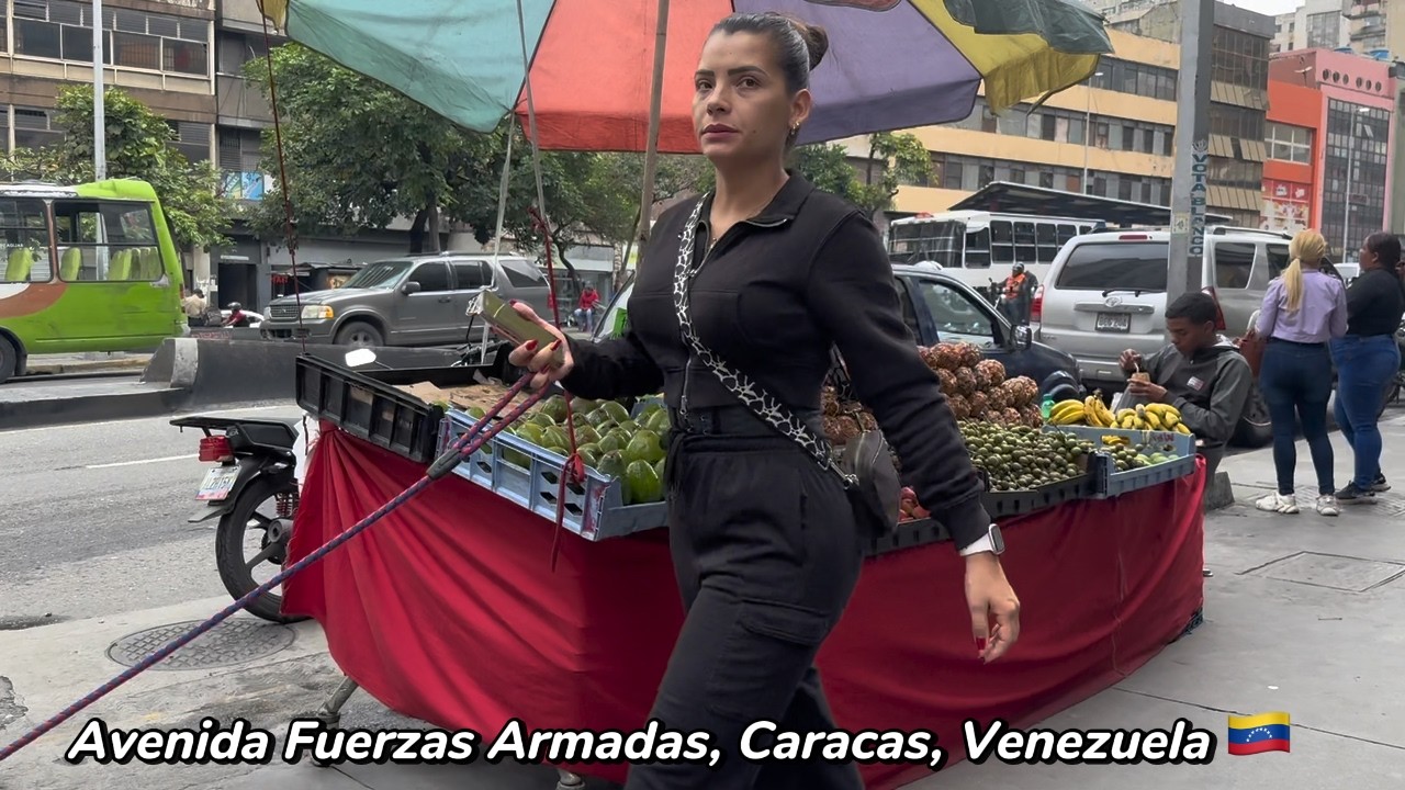 🇻🇪 CARACAS, Venezuela - Real life streets I Walking tour 4K #virtualtour #venezuela #avfuerzasarmada