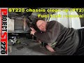 Ford Mondeo Mk3 ST220 chassis treatment part 2 (fuel tank removal)