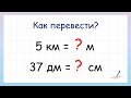 Единицы измерения длины Как перевести одну величину в другую Единицы измерения длины Как перевести одну величину в другую