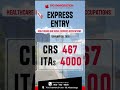 Express Entry 20 Feb 2026 - Healtcare and social services occupation