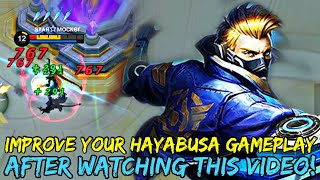 IMPROVE YOUR HAYABUSA GAMEPLAY AFTER WATCHING THIS VIDEO! | MOBILE LEGENDS screenshot 1