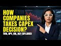 CAPEX Evaluation Methods – TVM, NPV, IRR, Payback Period for Beginners