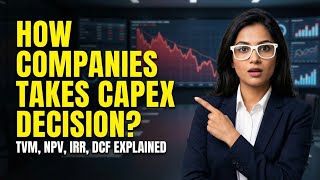 CAPEX Evaluation Methods – TVM, NPV, IRR, Payback Period for Beginners