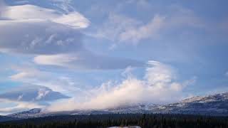 Timelapse Clouds Over Haeckel Hill