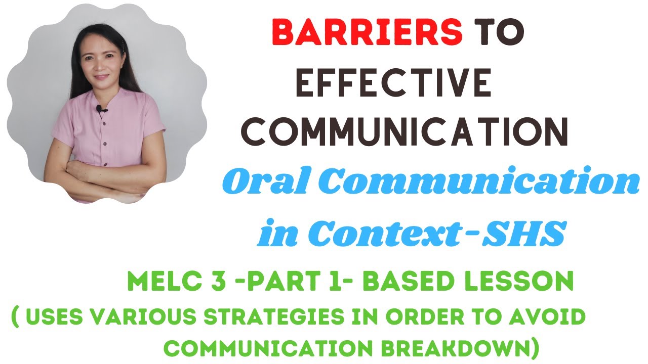 oral presentation barriers