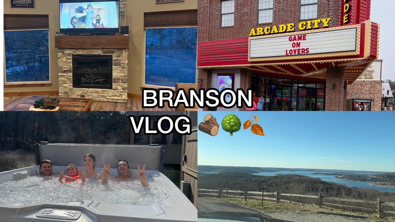 Nossa viagem para Branson🪵