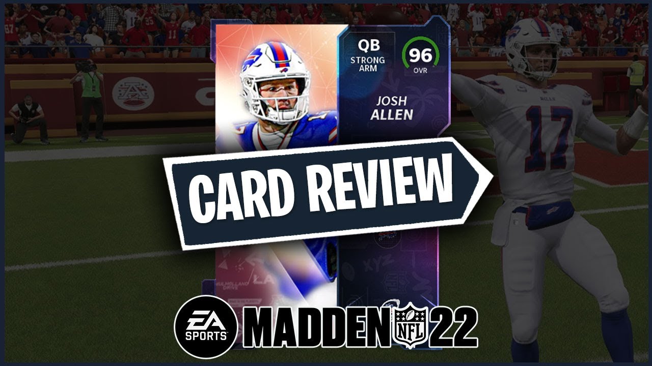 How Good Is 96 OVR Playoff Josh Allen? MUT 22 Gameplay + Card Review