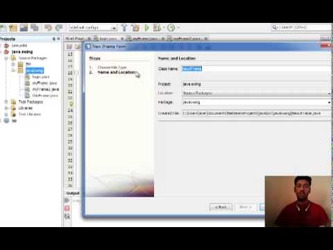 Java Swing Tutorial 3 - Login Frame Form - YouTube