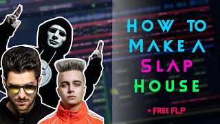 How To Make a Slap House  Remix | Brazilian Bass Remix  [ Like Dynoro , Alok , Imanbek ]  + FREE FLP