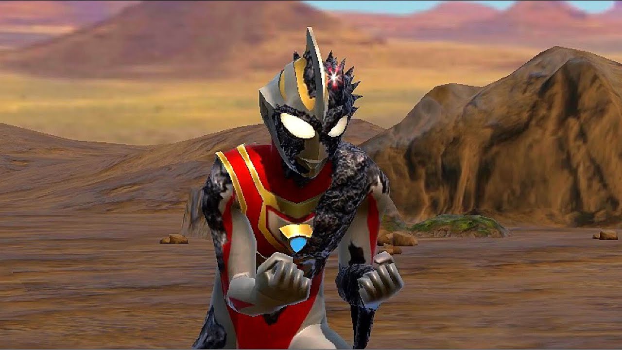 ウルバト ニセガイアがウルトラマンと一騎討ち V1状態と ダメージを受けて金属が剥き出しになってるニセガイアのフォトンエッジが見れるぞ ウルトラ怪獣バトルブリーダーズ Ultraman Youtube