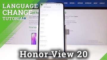 How to Change Language in Honor 20 - Set Up Honor Language