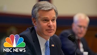 Fbi Director Wray Clarifies Antifa More Of An Ideology Than An Organization Nbc News Now