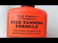 How to tan a beaver with the Hunter's and Trapper's Hide Tanning Formula