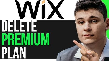 HOW TO DELETE WIX PREMIUM PLAN! (QUICK GUIDE)