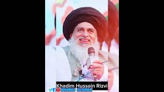 Tribute to great Islamic scholar #AllamaKhadimHussainRizvi || #tlpwhatsappstatus #shorts