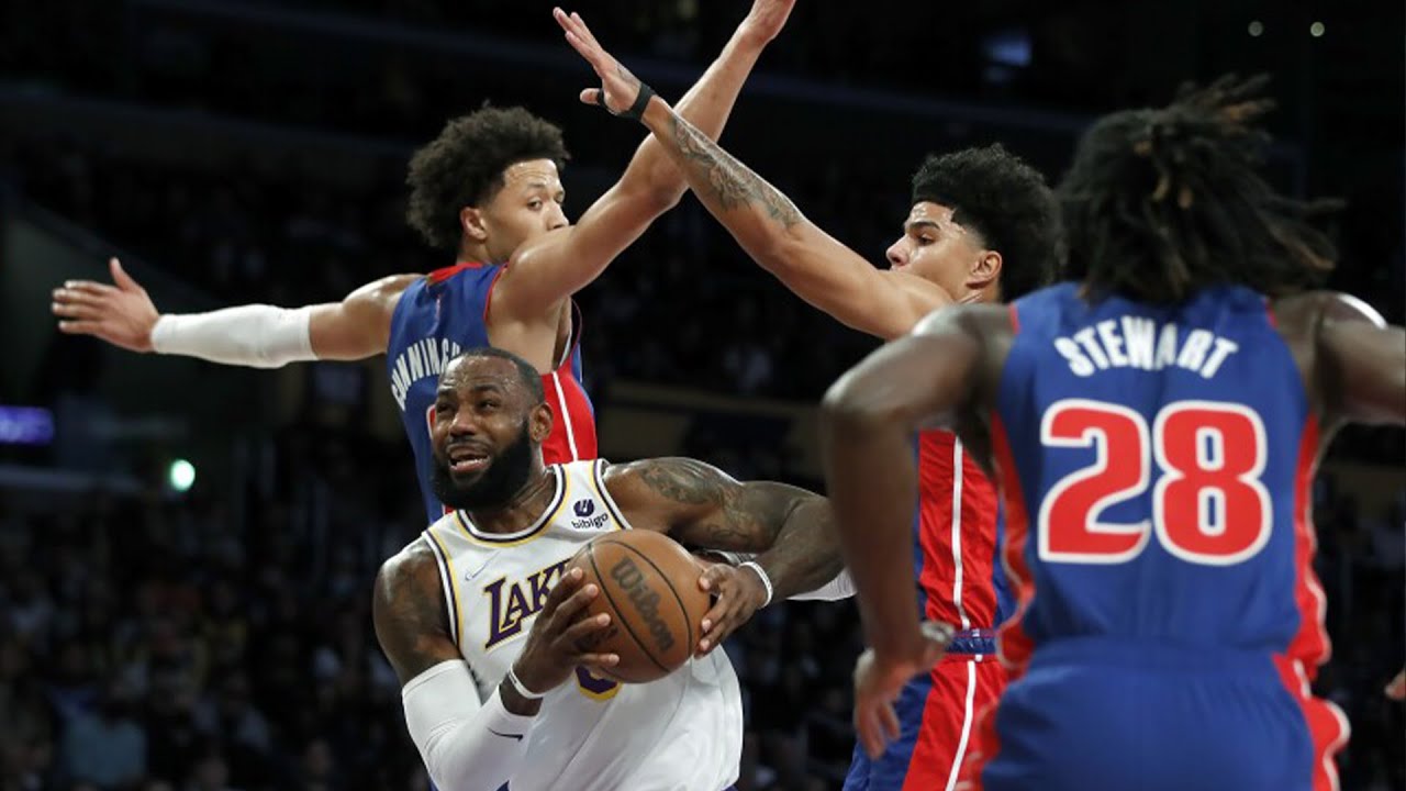 Detroit Pistons vs Los Angeles Lakers Full Game Highlights November