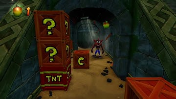 Crash Bandicoot™ 1 - Boulder Dash - 100% - All Boxes