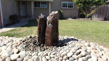Aquascape Mongolian Basalt Columns Day Time