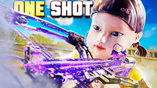 *ONE SHOT* Crossbow + Max Sens = AIMBOT ๐
