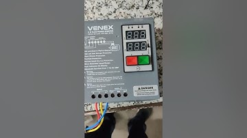 VENEX digital DOL starter satting model TPDS40 fully automatic.mob.9898111264