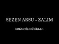 Sezen AKSU Zalim Fon Müziği Solistsiz Müzikler 