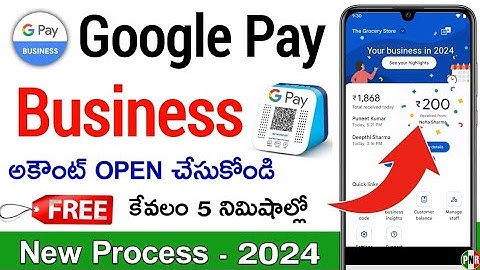 How to Create Google Pay Business Account 2024 / Google Pay Business Account open Online In Telugu