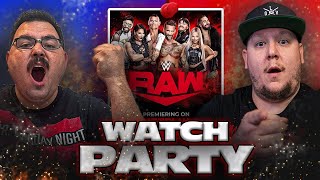 WWE RAW NETFLIX DEBUT LIVE REACTION! (Watch Party)