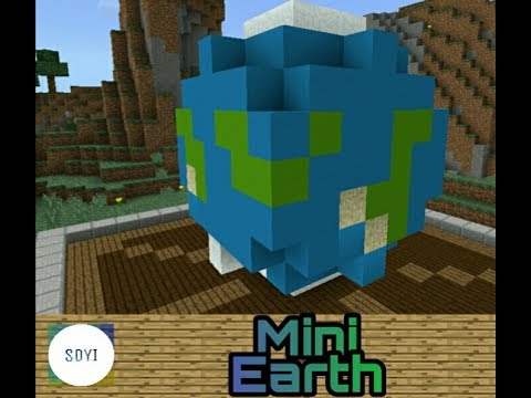 ⛏️ Minecraft Build Tutorial :: 🌎 Earth Globe House 🏠 