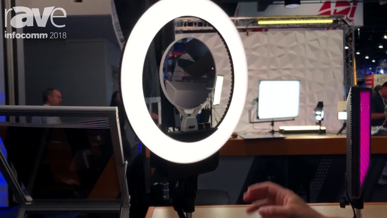 InfoComm 2018: Zylight Shows Off Venus V29C LED Ring Light