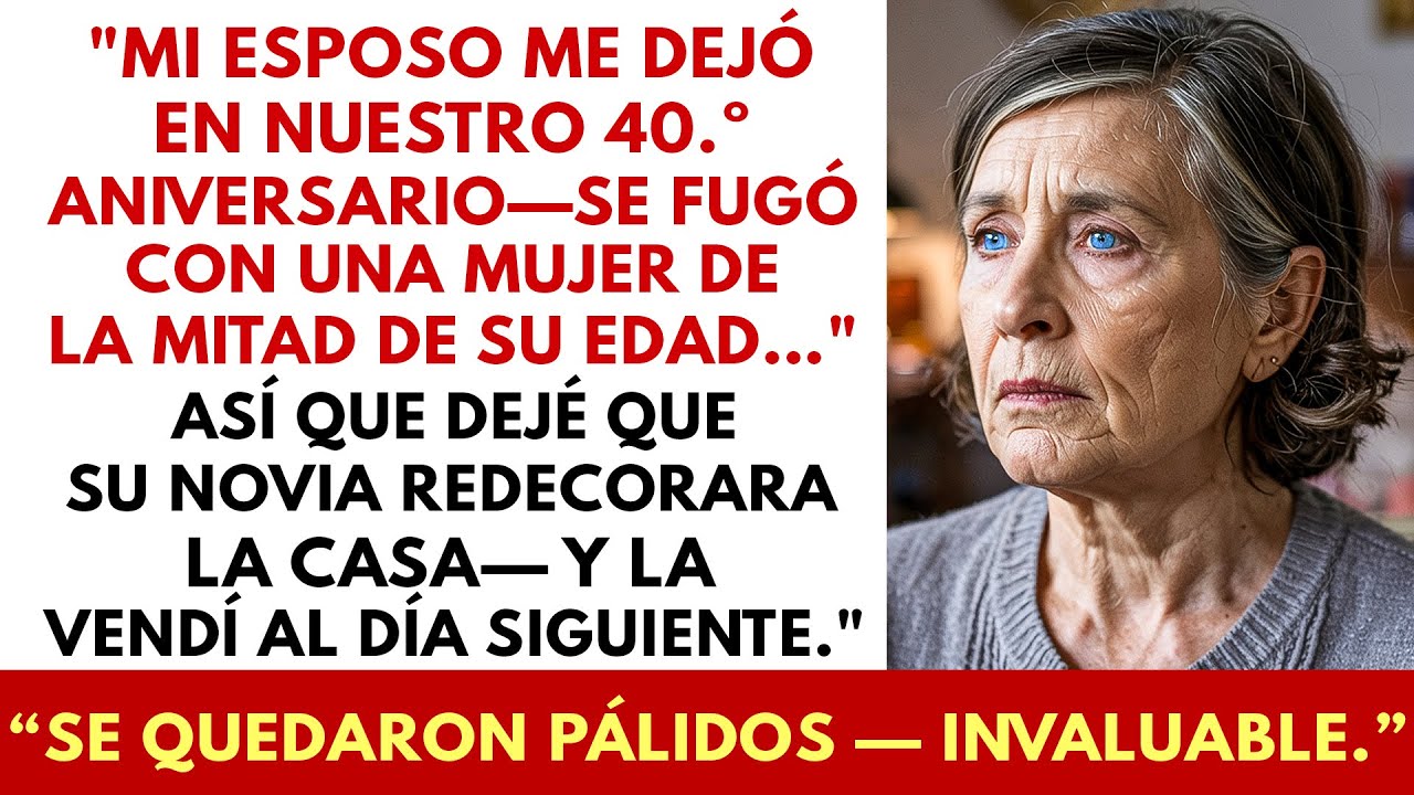Mi Esposo Me Dejó En Nuestro 40° Aniversario, Así Que Dejé Que Su Novia Decorara La Casa Que Vendí