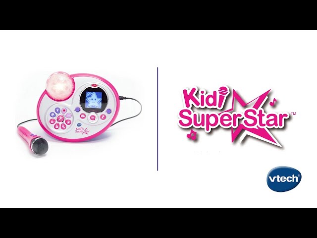 VTech Kidi Super Star Music Magic Microphone Built In Songs Voice Changer  Games