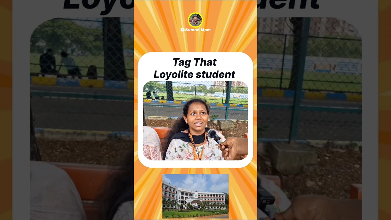 Top autonomous college! Loyola ICAM 🤯