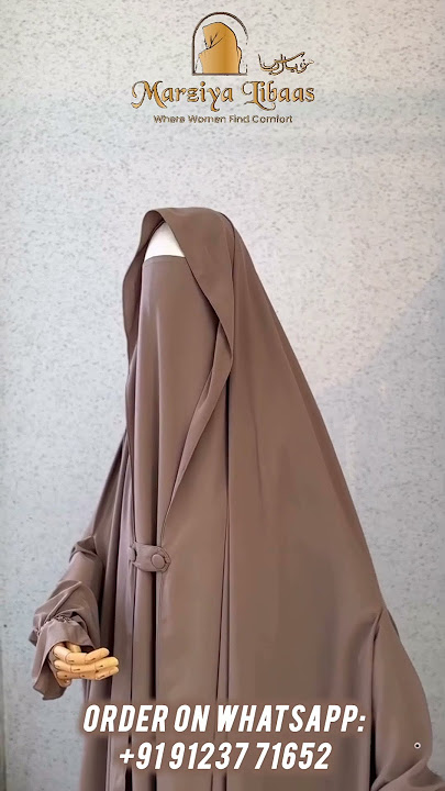 Introducing One Piece Saudi Jilbab #jilbab #abaya #hijab #abayafashion #modeststyle  #saudijilbab