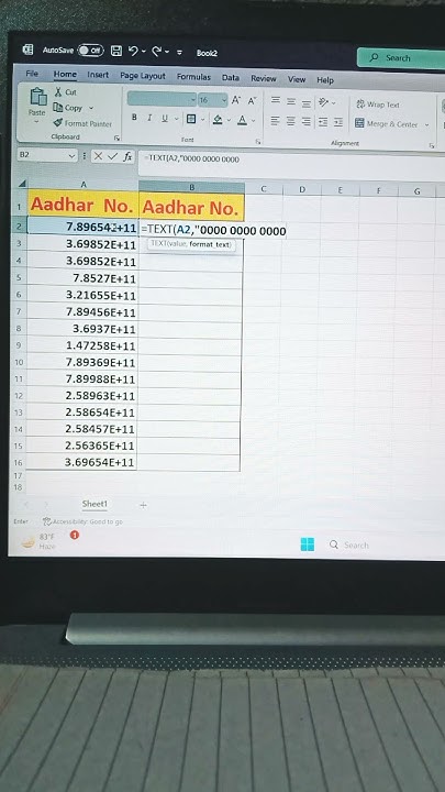 shorts How To Write Big Numbers In Excel Enter More Than 12 Numbers shorts-how-to-write-big-numbers-in-excel-enter-more-than-12-numbers
