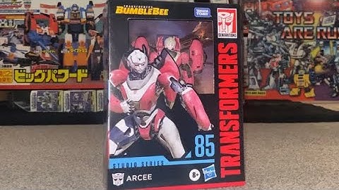 Transformers studio series 85 deluxe Arcee complete transformation process video. Bumblebee movie