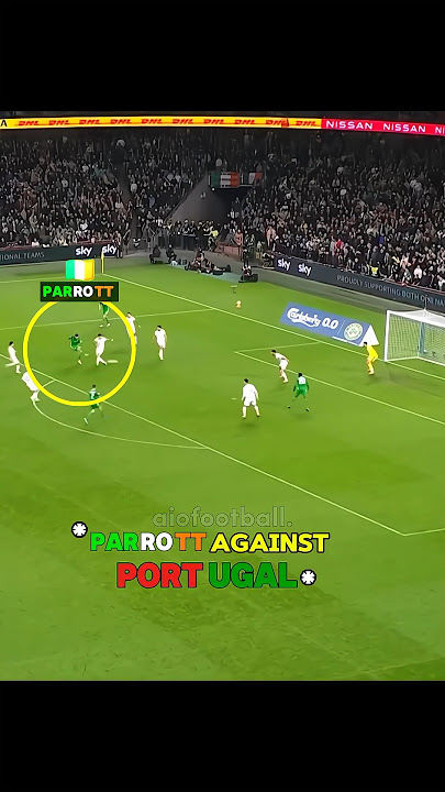 Is Parrott The Next Ronaldo?🇮🇪😱 #football