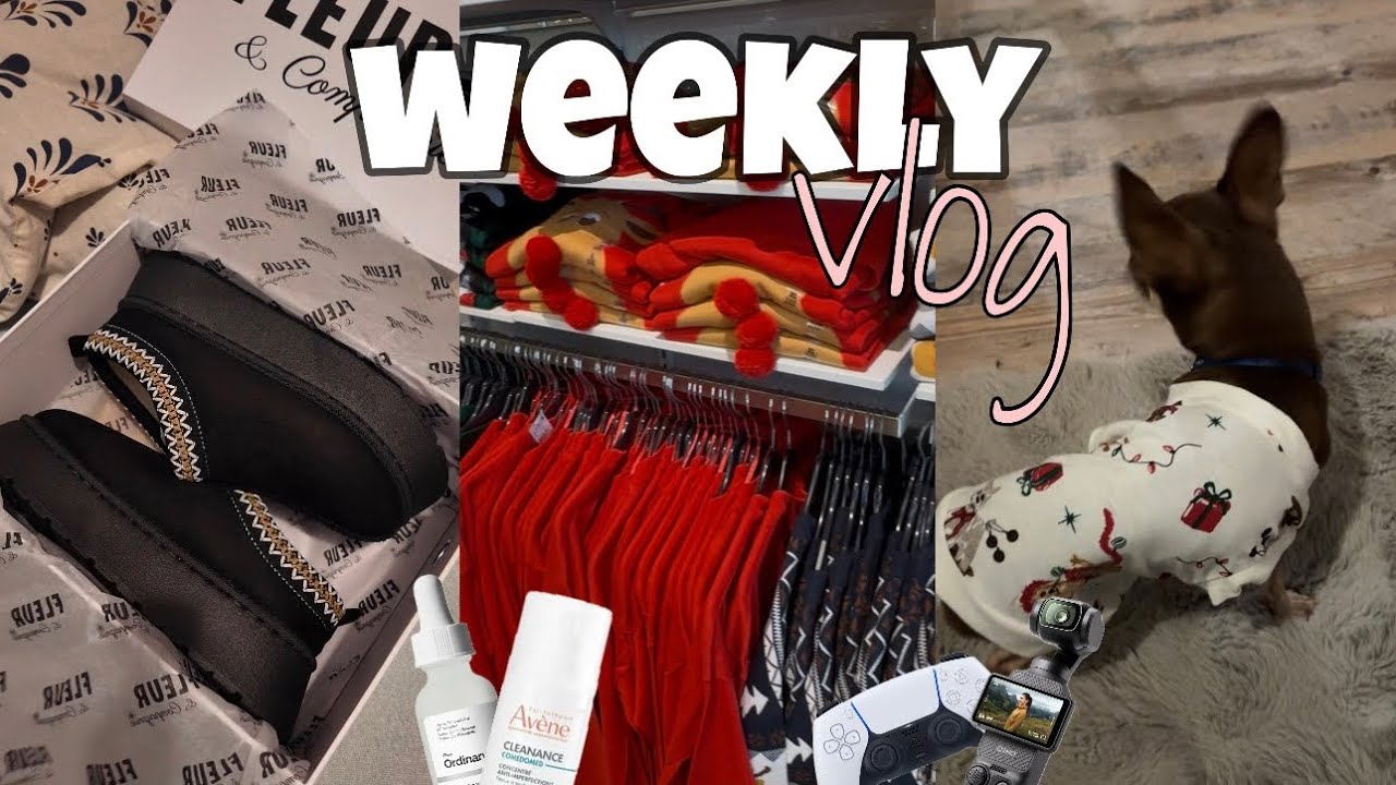 WEEKLY VLOG || Calendrier de l’avent, lecture & Star Academy ☕️