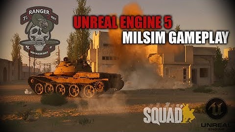 UNREAL ENGINE 5 - Squad MILSIM Gameplay