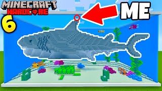 I Built The BIGGEST SHARK AQUARIUM in Minecraft Hardcore