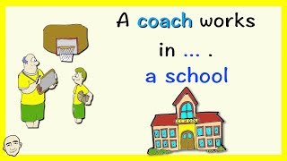 Where Do They Work? | Occupations | English Speaking Practice | ESL | EFL Net Worth