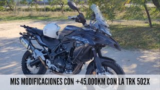 ¿Quieres mejorar tu Benelli TRK 502X?.