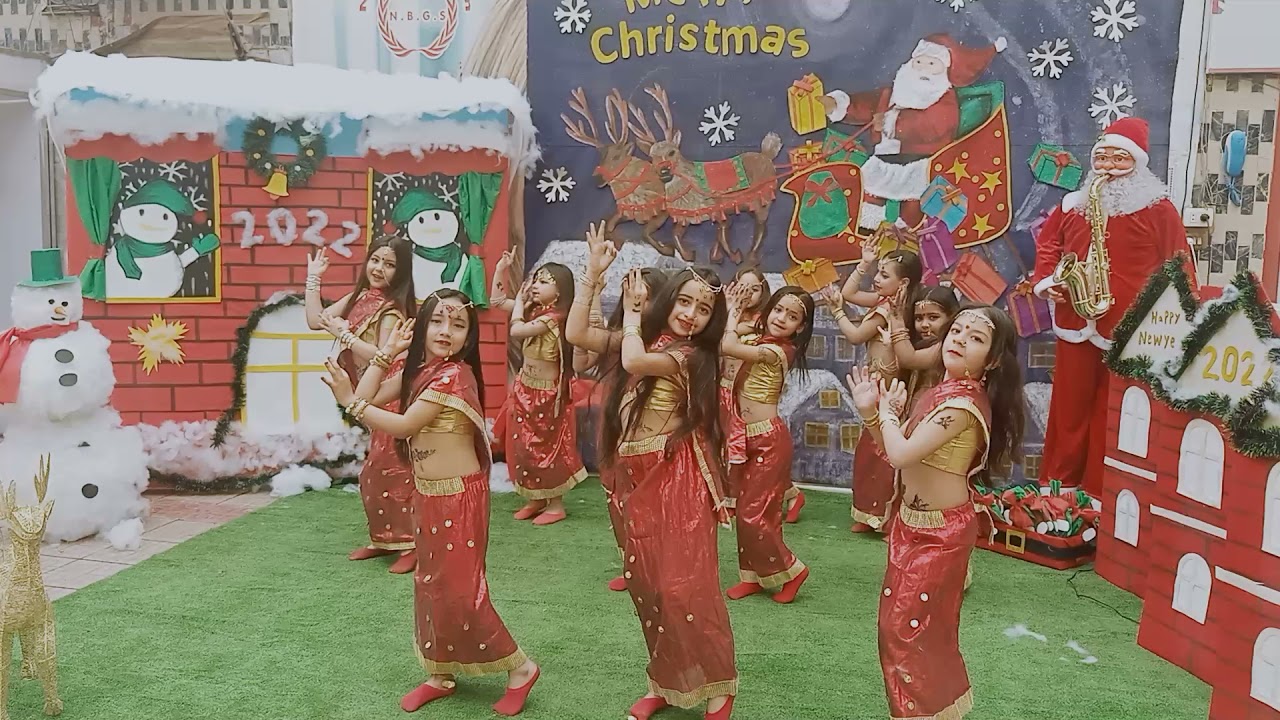 عرض هندى  اغنية yara yara.  🎼🥁💃🏻New baby garden language school  Teacher. Asmaa Karam 👩🏼‍🏫