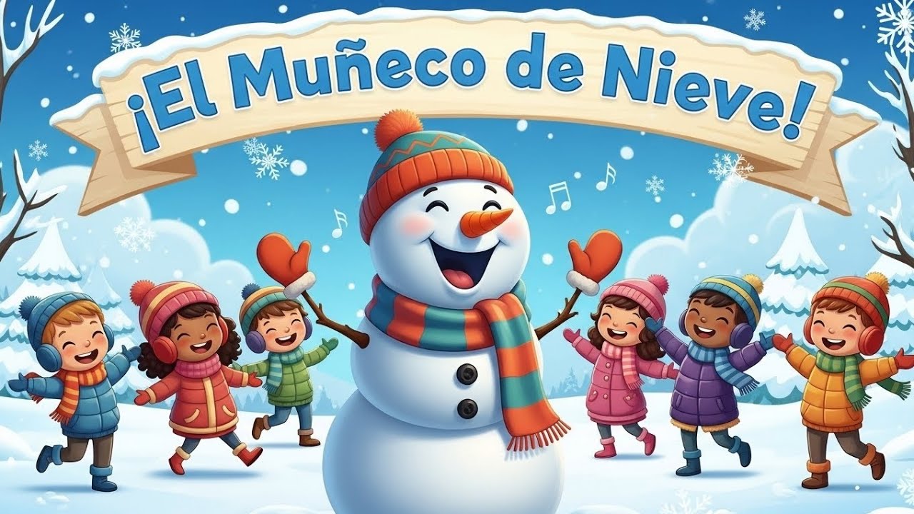 Construyamos un Muñeco de Nieve Mágico y Celebremos el Invierno
