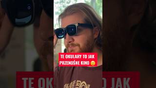 TE OKULARY TO PRAWDZIWE KINO DOMOWE 😲 #gimbynieznajo #reklama #viture #dzieciństwo
