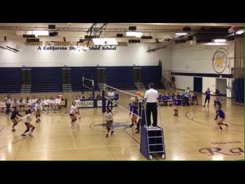 Halley Ojerio-Bunton volleyball highlights (outside hitter): Rowland H