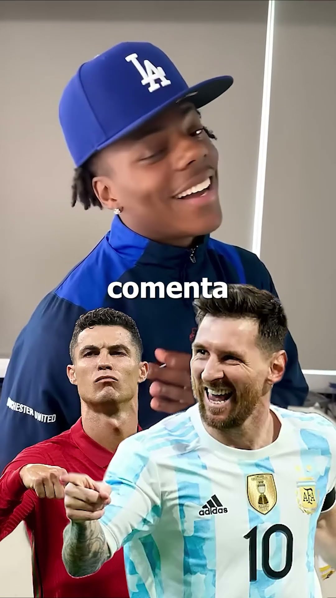 SPEED elije entre RONALDO o MESSI☠️⚽